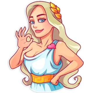 Aphrodite telegram stickers
