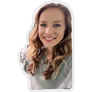 🙂 женщина, портрет, стикер, селфи, девушка, человек telegram sticker
