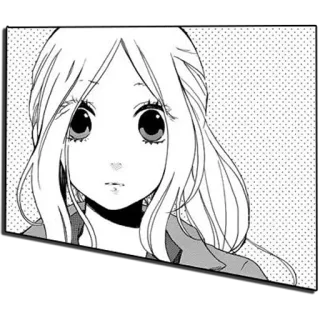 😶 Manga, Anime, Fille, Dessin, Sticker, Illustration telegram sticker