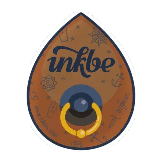 🌑 inkbe Тату, Якорь, Паутина, Гроб, Роза, Логотип, Чернила telegram sticker
