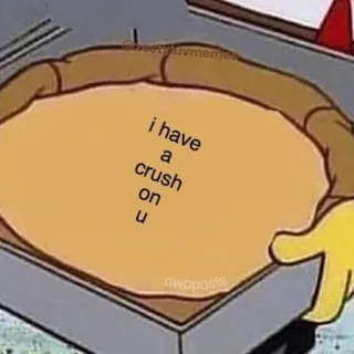 🧺 i have a crush on u miłość, serce, zauroczenie, związek, uczucie telegram sticker
