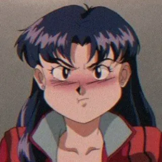 🦋 anime, angry, expression, cartoon telegram sticker