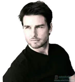 🙂 Tom Cruise นักแสดง, คนดัง, ผู้ชาย, ภาพเหมือน, ภาพยนตร์ telegram sticker