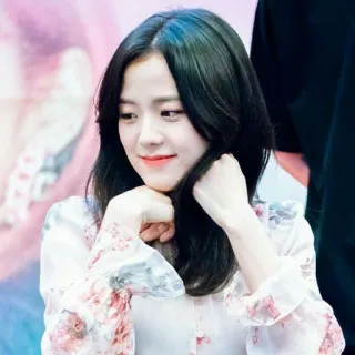 💙 Jisoo Jisoo, chanteuse, Blackpink, K-pop, femme, célébrité telegram sticker