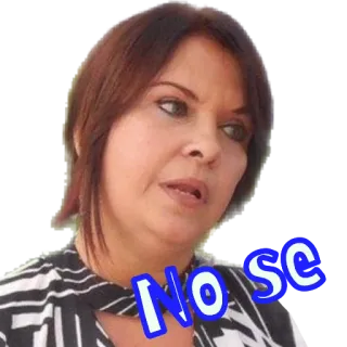 🤔 No SC женщина, человек, выражение, Без НС telegram sticker