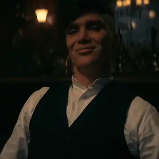 🌴 Thomas Shelby Peaky Blinders Thomas Shelby, Peaky Blinders, drama criminal, gánster, Cillian Murphy whatsapp sticker