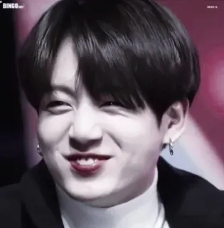 🍒 Jungkook kpop, singer, male, person, celebrity, portrait telegram sticker