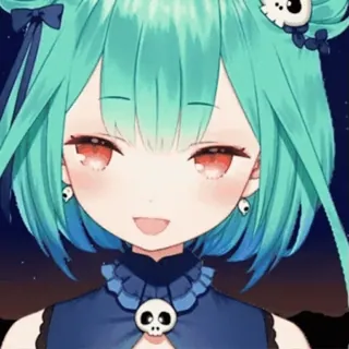 😆 Anime, Fofo, Kawaii, VTuber, Personagem, Desenho animado telegram sticker