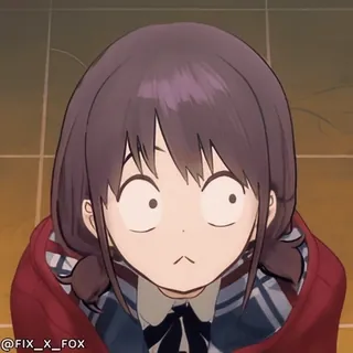 ๐ Sayu Ogiwara Higehiro: After Being Rejected, I Shaved and Took in a High School Runaway @fix_x_FOX Sayu Ogiwara, Higehiro, anime girl, surprised, shocked, reaction, cute whatsapp sticker