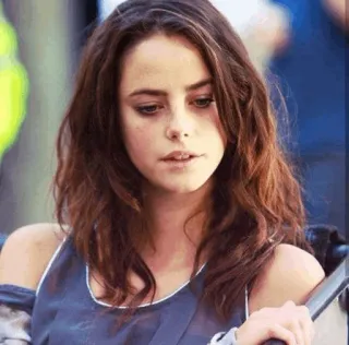 🦋 woman, portrait, brunette, person, girl, actress telegram sticker