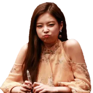 🤢 Jennie Kim K-pop, zanger(es), Jennie, Blackpink, beroemdheid telegram sticker