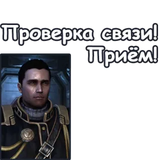 👂 Проверка связи! Приём! コミュニケーション, メッセージ, チェック, ロシア語 telegram sticker