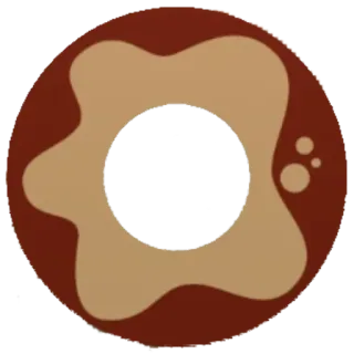 🍩 โดนัท, อาหาร, ขนมอบ, ของหวาน, หวาน telegram sticker
