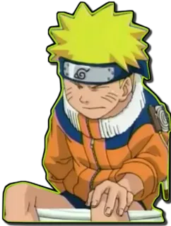 😣 Naruto 애니메이션, 만화, 카툰, 캐릭터, 일본, 우즈마키 telegram sticker