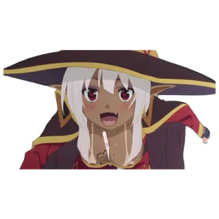😻 Anime, Dibujos animados, Personaje, Chica, Humor telegram sticker