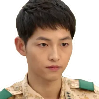 😑 man, soldier, uniform, korean telegram sticker
