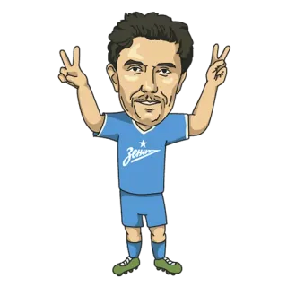 ✌ Зенит fútbol, zenit, fútbol, deporte, atleta telegram sticker