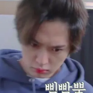 🤨 쁘빡쁘 telegram sticker