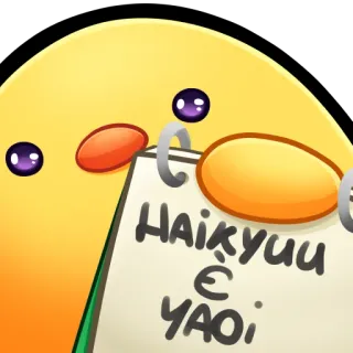 Chick scrive... - @Ku_Nipiciu whatsapp stickers