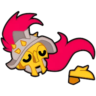 😑 helmet, skull, death, armor, character, illustration telegram sticker