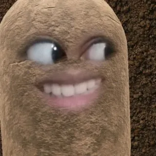 🥔 Kartoffel, lustig, Essen, Gemüse whatsapp sticker