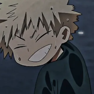 ❤️‍🔥 Bakugo Katsuki My Hero Academia Anime, My Hero Academia, Bakugo, Katsuki, Cartoon telegram sticker