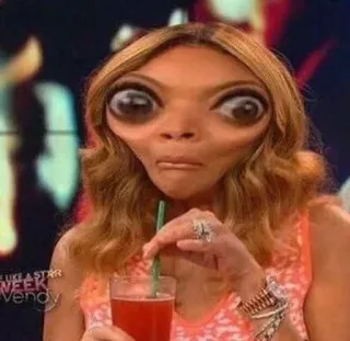 🍑 Wendy Williams Wendy Williams Show LIKE A STAR WEEK Wendy talk show, tv, wendy williams, celebrity, meme, funny, entertainment telegram sticker