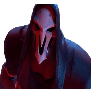 💀 Reaper Overwatch Overwatch, Reaper, Personagem, Video game telegram sticker