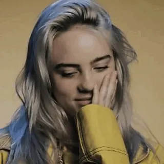 🕸 Billie Eilish billie eilish, sängerin, musiker, promi, popstar telegram sticker