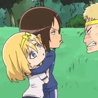 😛 Anime, Cartoni animati, Carino, Personaggi, L'Attacco dei Giganti, Chibi telegram sticker