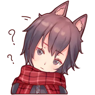 Волчья любовь @Nyasticks telegram stickers