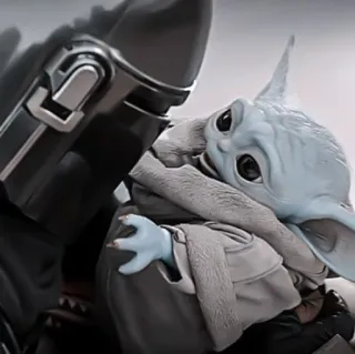 🧪 Grogu The Mandalorian Grogu, Baby Yoda, The Mandalorian, Star Wars, Disney+, Personagem, Space opera, Ficção científica telegram sticker