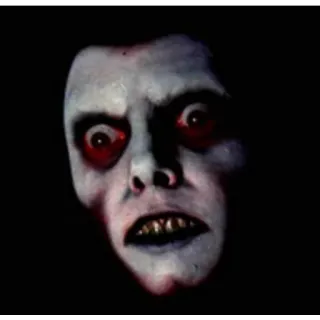 😈 The Exorcist Horreur, Démon, Effrayant, Mal, Film, Exorciste, Possession whatsapp sticker
