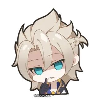 🤫 @HAWKS telegram sticker