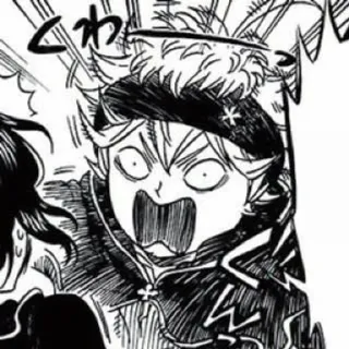 Black Clover :: @fStikBot telegram stickers