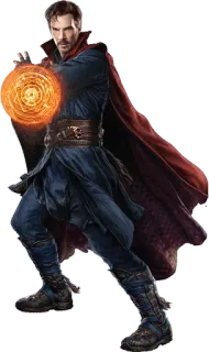 💪 Doctor Strange Doctor Strange, marvel, magic, superhero, comic book, sorcerer telegram sticker