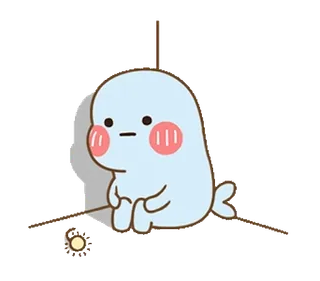 🌀 可爱, 卡通, 卡哇伊, 角色, 迷人 telegram sticker