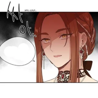👾 짜 femme, expression, manga, bulle de dialogue, coréen telegram sticker
