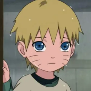 🌌 Naruto naruto, anime, cartoon, sad, boy, young, child, manga telegram sticker