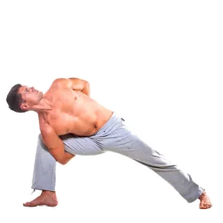 🧘‍♂️ йога, мужчина, поза, упражнение, фитнес, здоровье, растяжка, вес тела telegram sticker