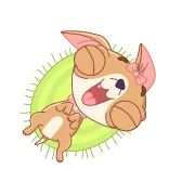 🙃 Hund, Chihuahua, Cartoon, Tier, Haustier, süß, Welpe whatsapp sticker