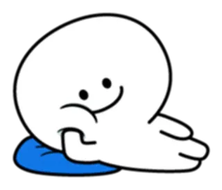 😶 Мультфильм, Капля, Счастливый, Милый telegram sticker