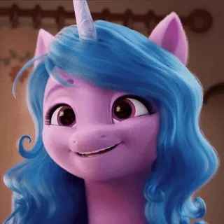 😯 unicórnio, pônei, animal, desenho animado, My Little Pony, magia, amizade telegram sticker