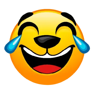 😀 Emoji, Rindo, Sorriso, Feliz, Rosto, Alegria whatsapp sticker