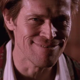 😁 Green Goblin Spider-Man Willem Dafoe, Norman Osborn, cattivo, malvagio, sorriso, sorriso whatsapp sticker