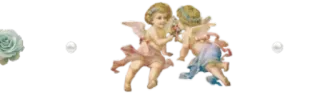 🤩 cherubini, angeli, vintage, fiori, perle telegram sticker
