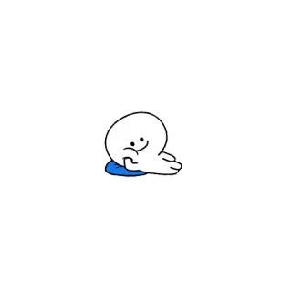 🙂 cartoon, character, cute, illustration, kawaii, simple, white telegram sticker