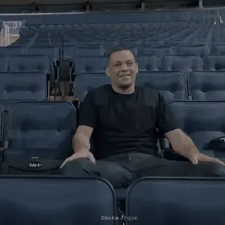 😄 Nate Diaz mma, ufc, kämpfer, diaz, stockton telegram sticker