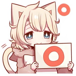 ✅ Anime, Gatto, Kawaii, Carino, Animale, Manga, Arte, Chibi whatsapp sticker