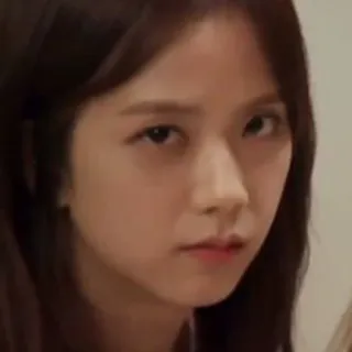 😒 mulher, expressão facial, pessoa, retrato, K-pop, cantor whatsapp sticker